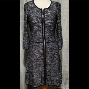 Ann Taylor Herringbone sweater dress.